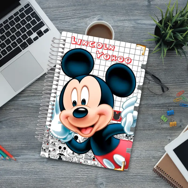 Caderno Personalizado 1, 10 ou 20 materias