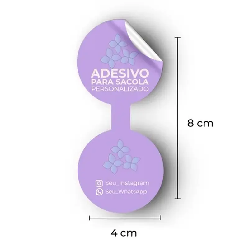 Adesivo Lacre de Sacola